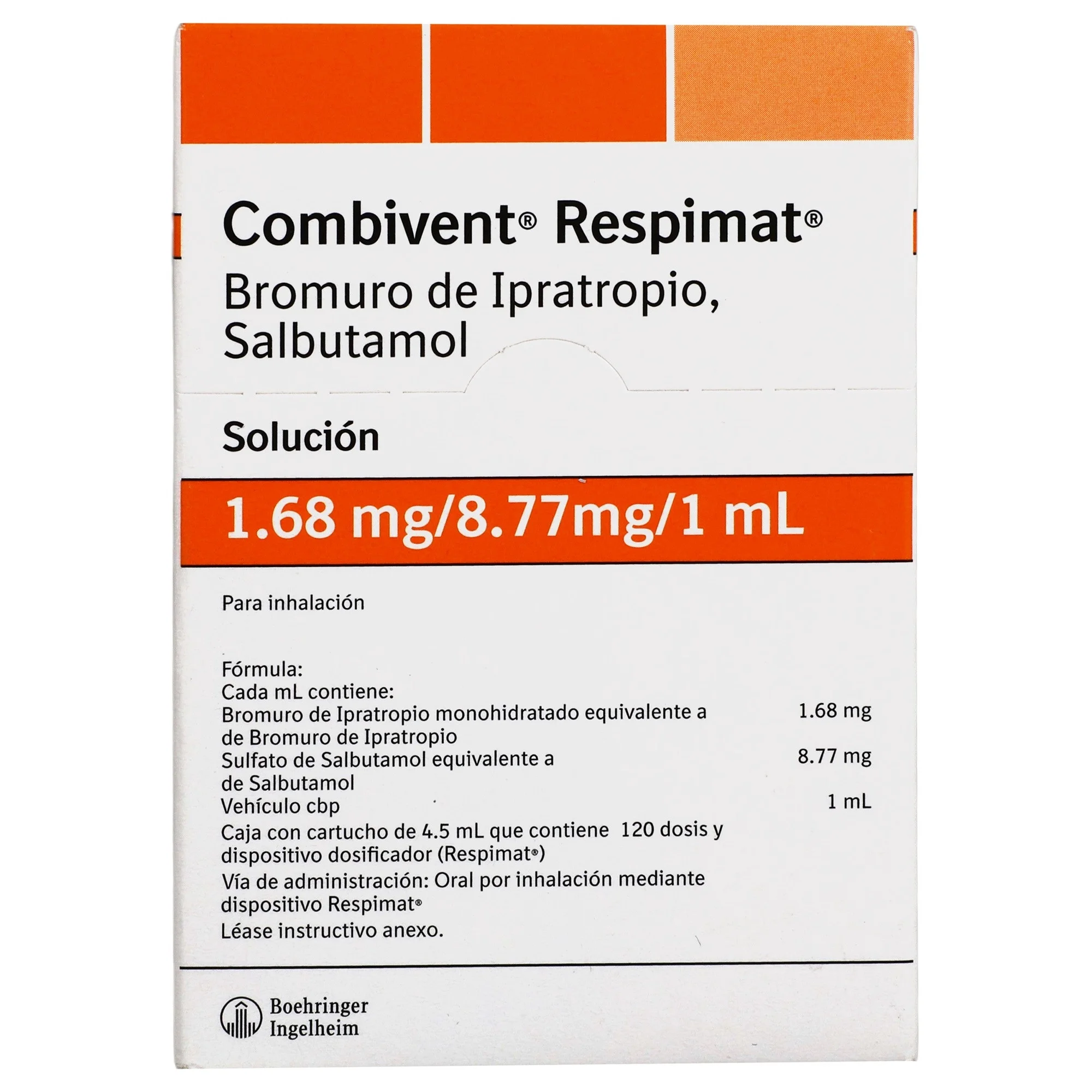 Combivent RESPIMAT 1.68/8.77 AER 5 mL - imagen 2