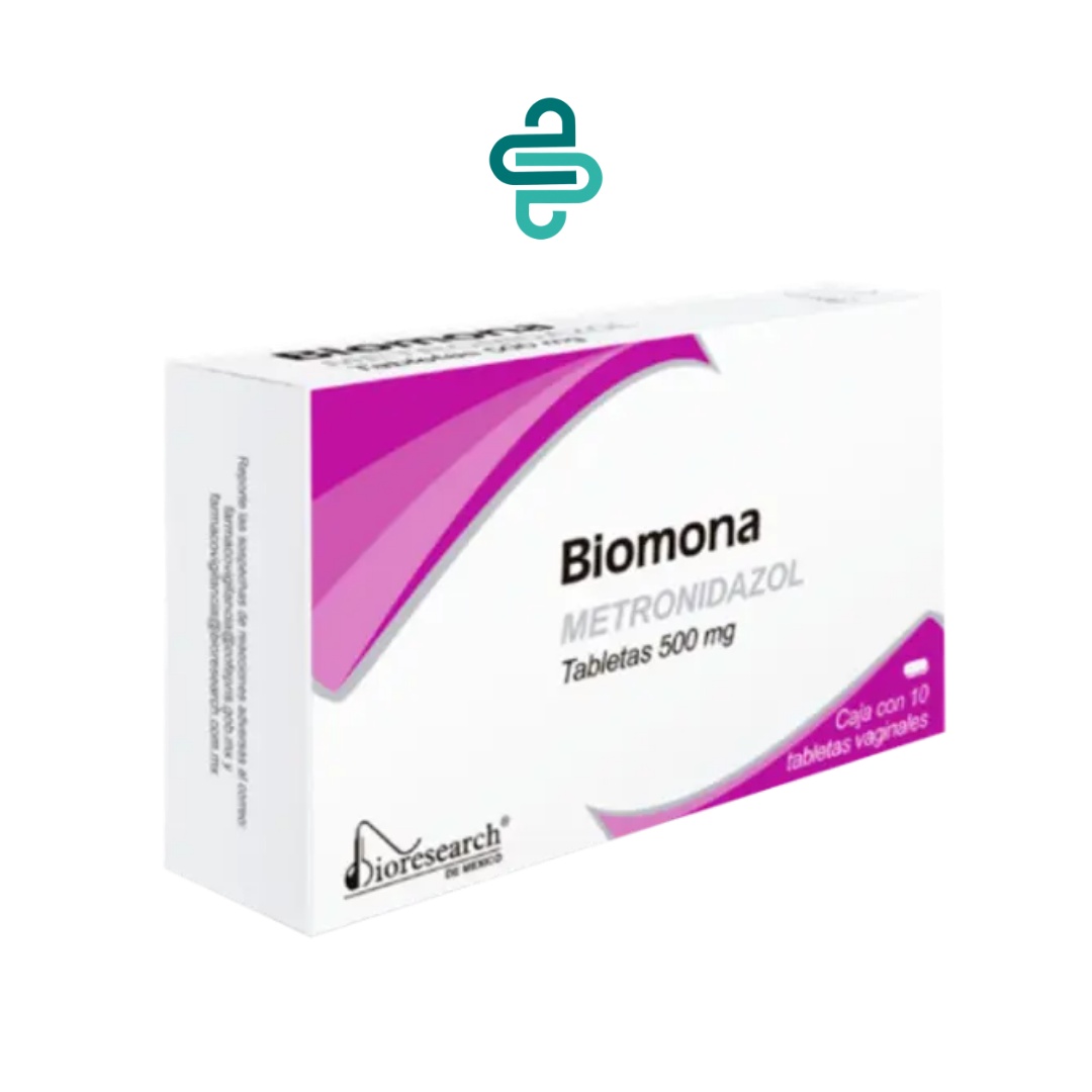 Biomona VAG 500 mg 10 tabletas vaginales | Metronidazol