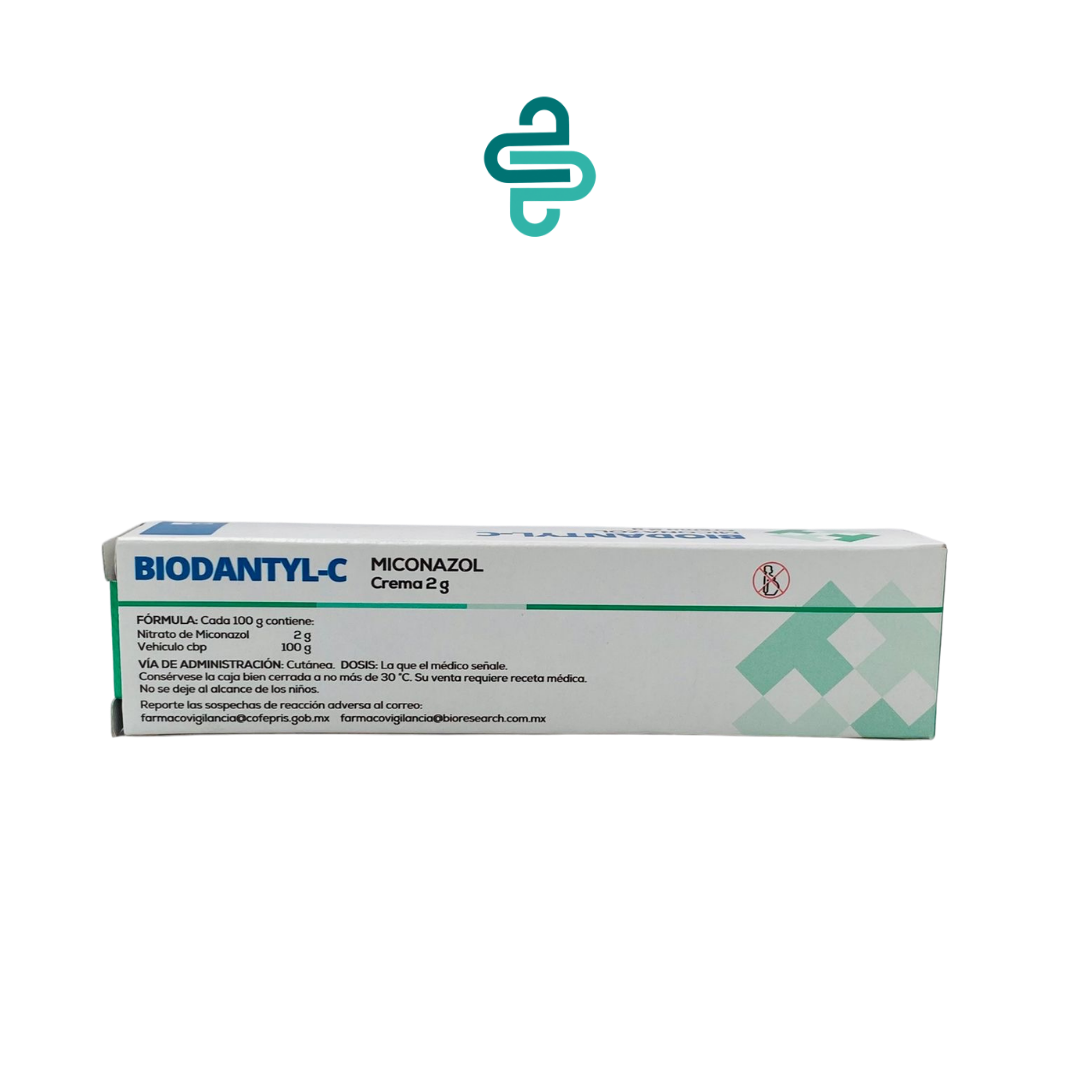 BIODANTYL-C 2% crema 20 g | Miconazol - imagen 2