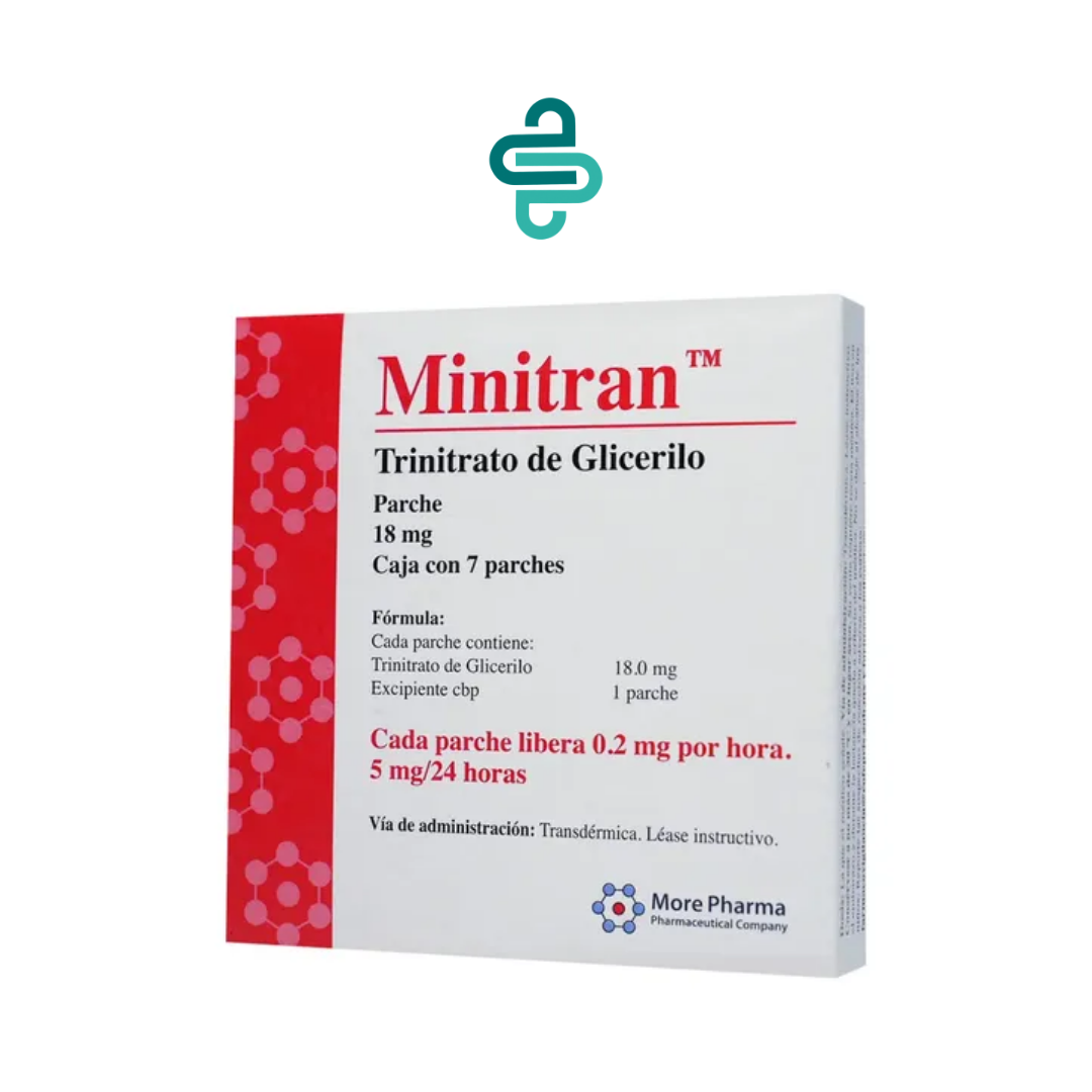 MINITRAN 18 mg 5 mg/24 horas 10 parches