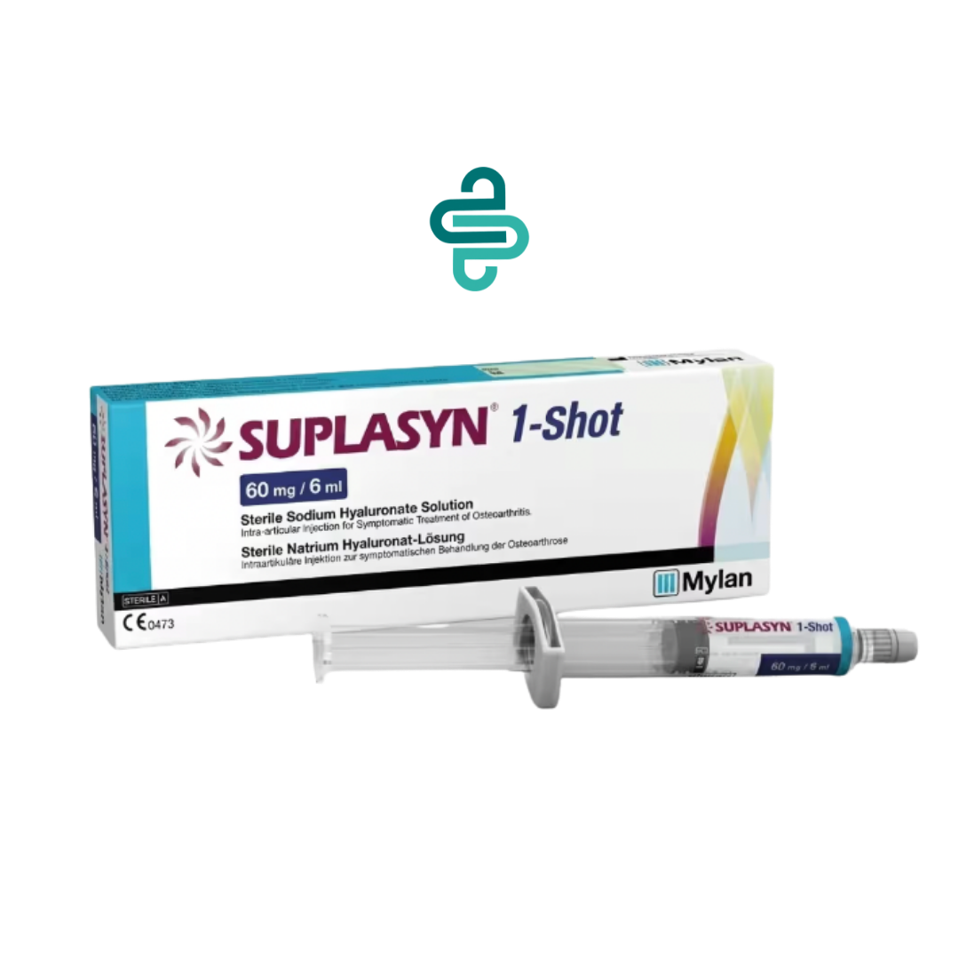 Suplasyn 1-SHOT 60 mg/ 6 mL solución jeringa prellenada caja con 1