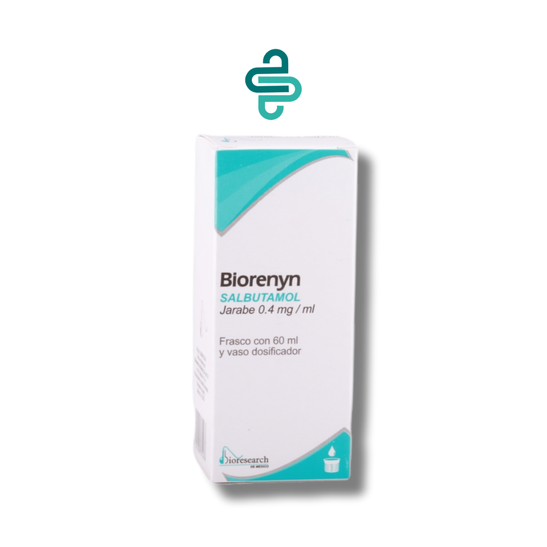 BIORENYN 2 mg/5 mL jarabe 60 mL | Salbutamol