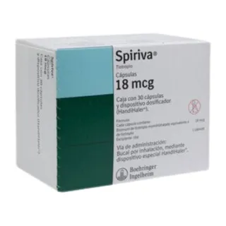SPIRIVA 18 mcg 30 cápsulas | Tiotropio