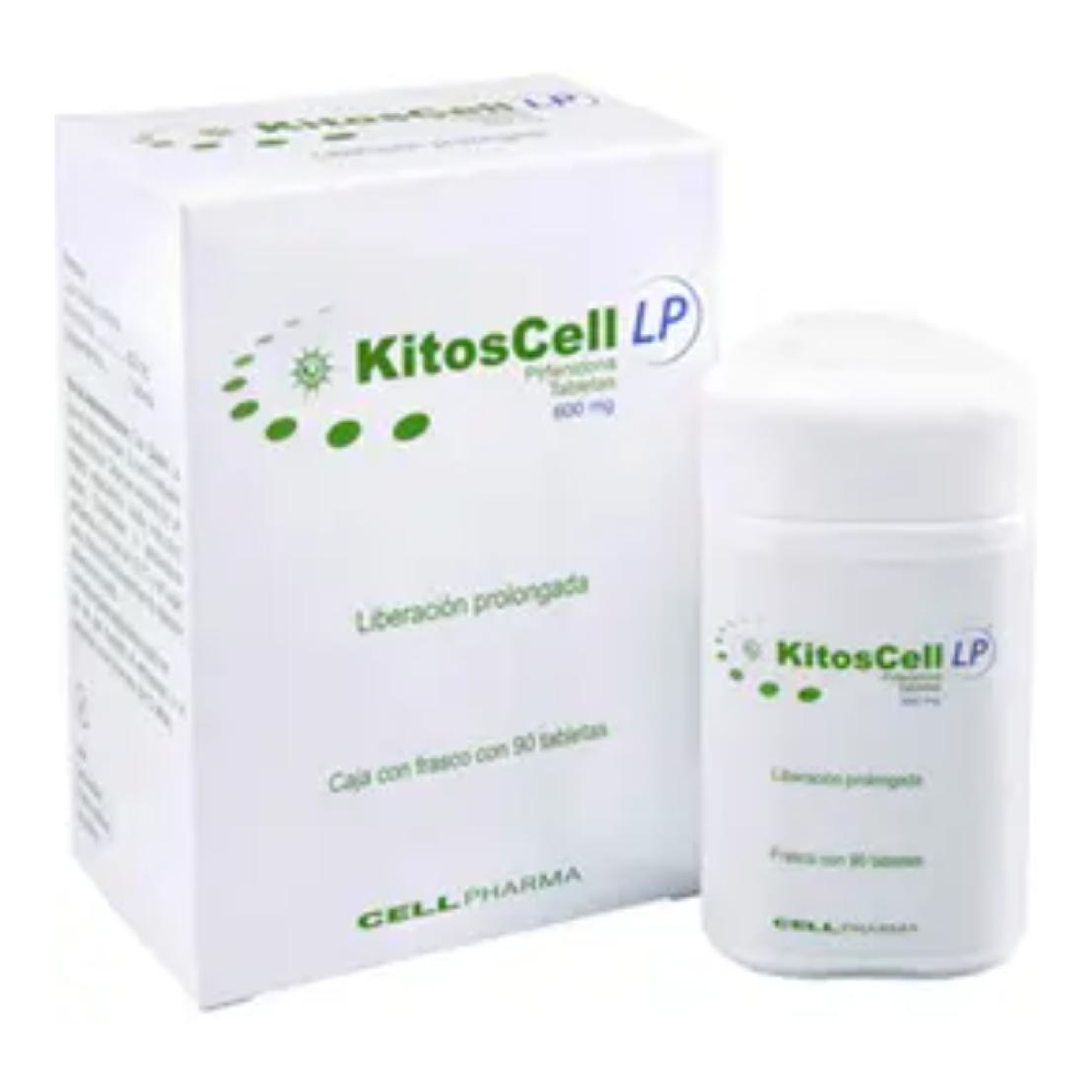 Kitoscell LP 600 mg 90 tabletas de liberación prolongada | Pirfenidona