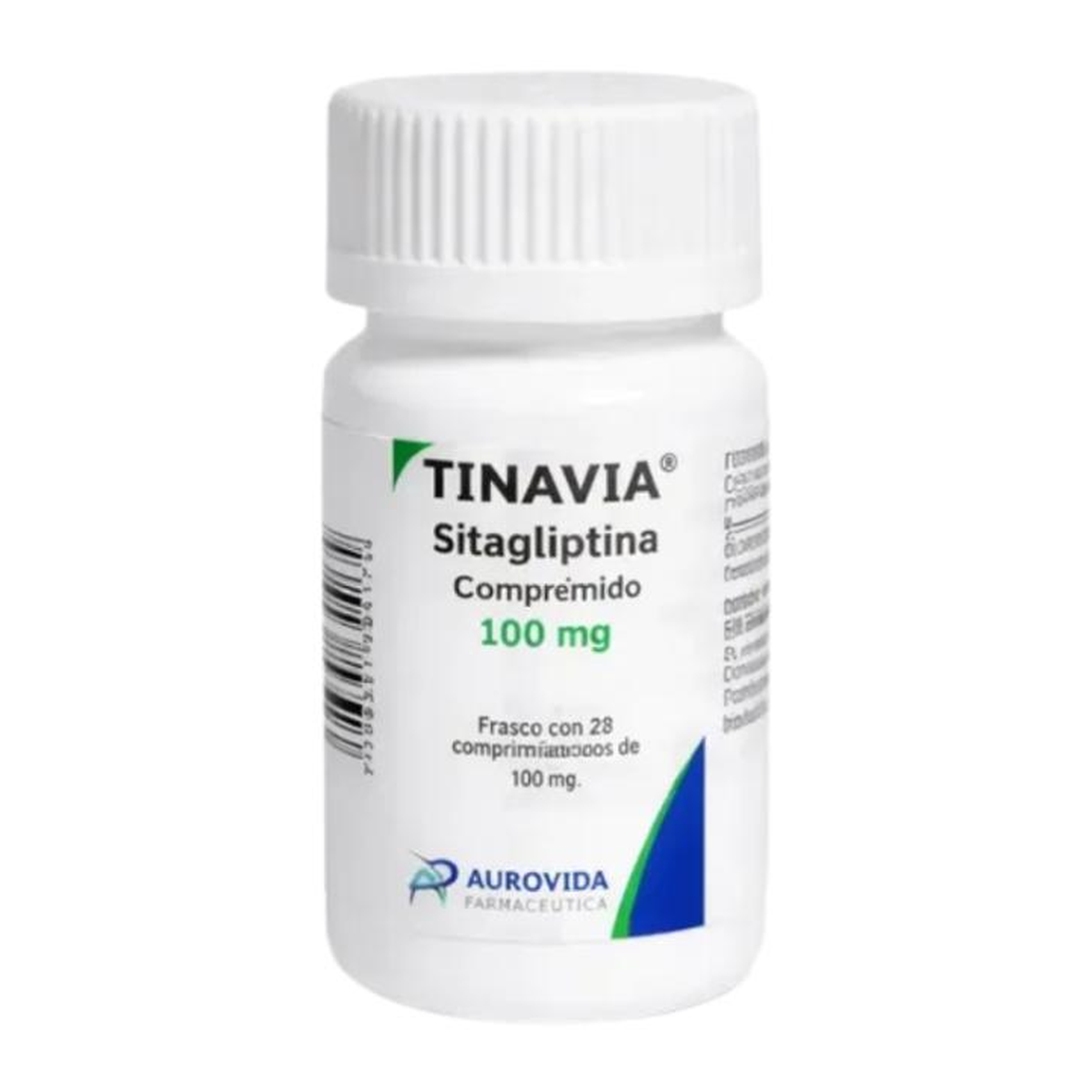 TINAVIA® 100 mg 28 comprimidos | Sitagliptina