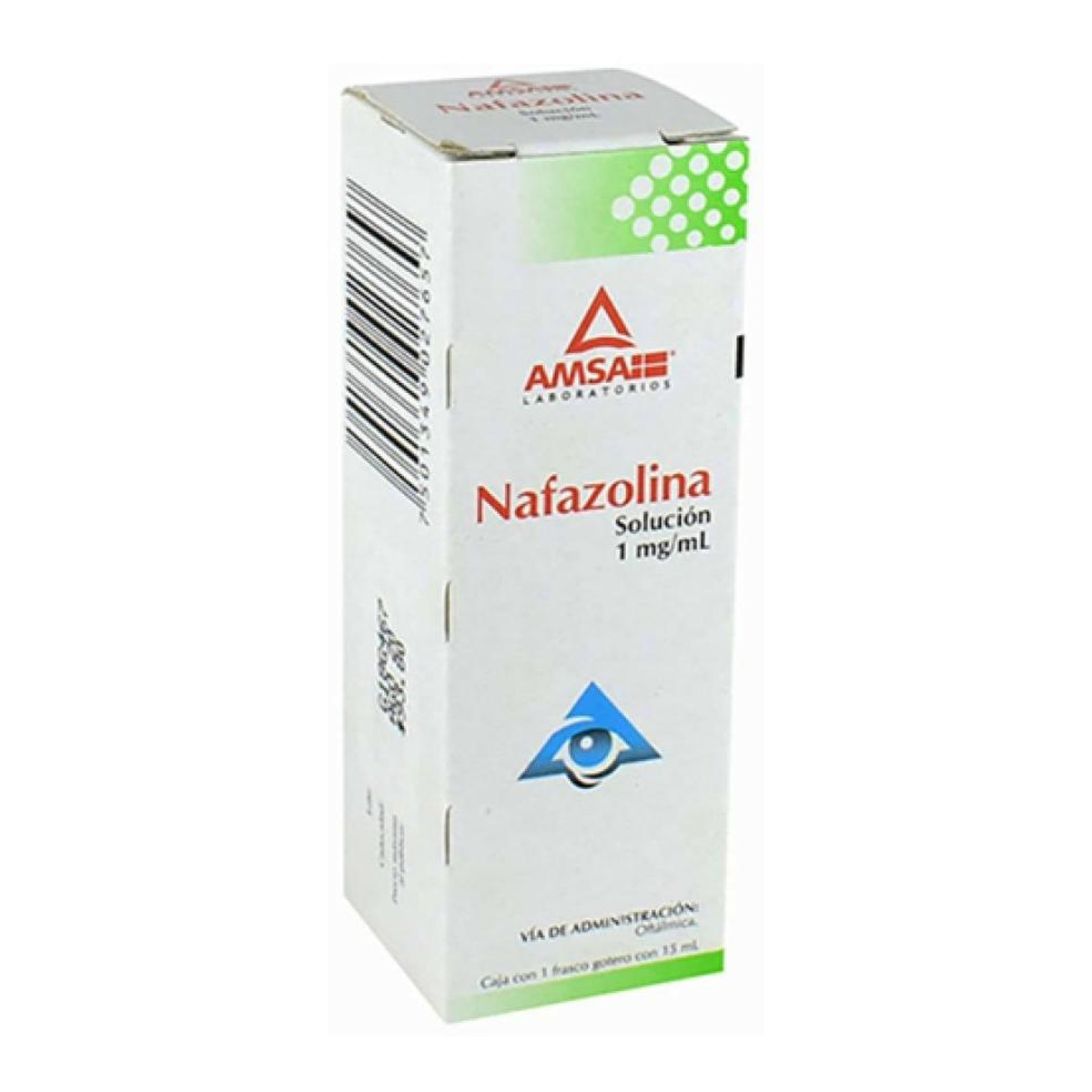 Nafazolina 15 mL solución oftálmica