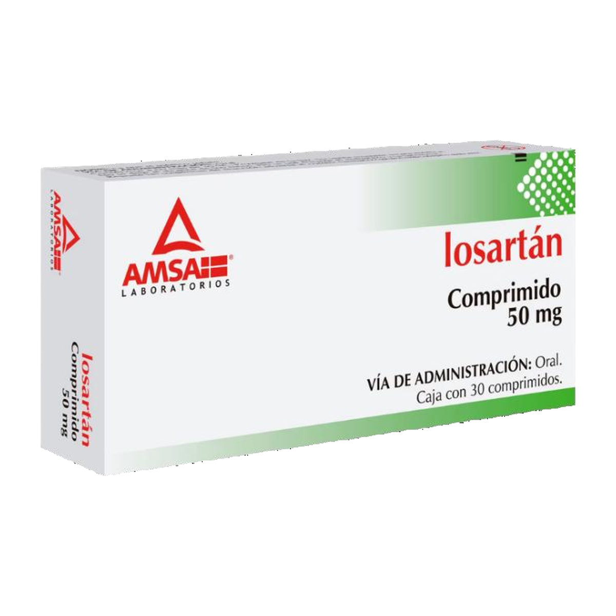 Losartán 50 mg 30 comprimidos | Losartán