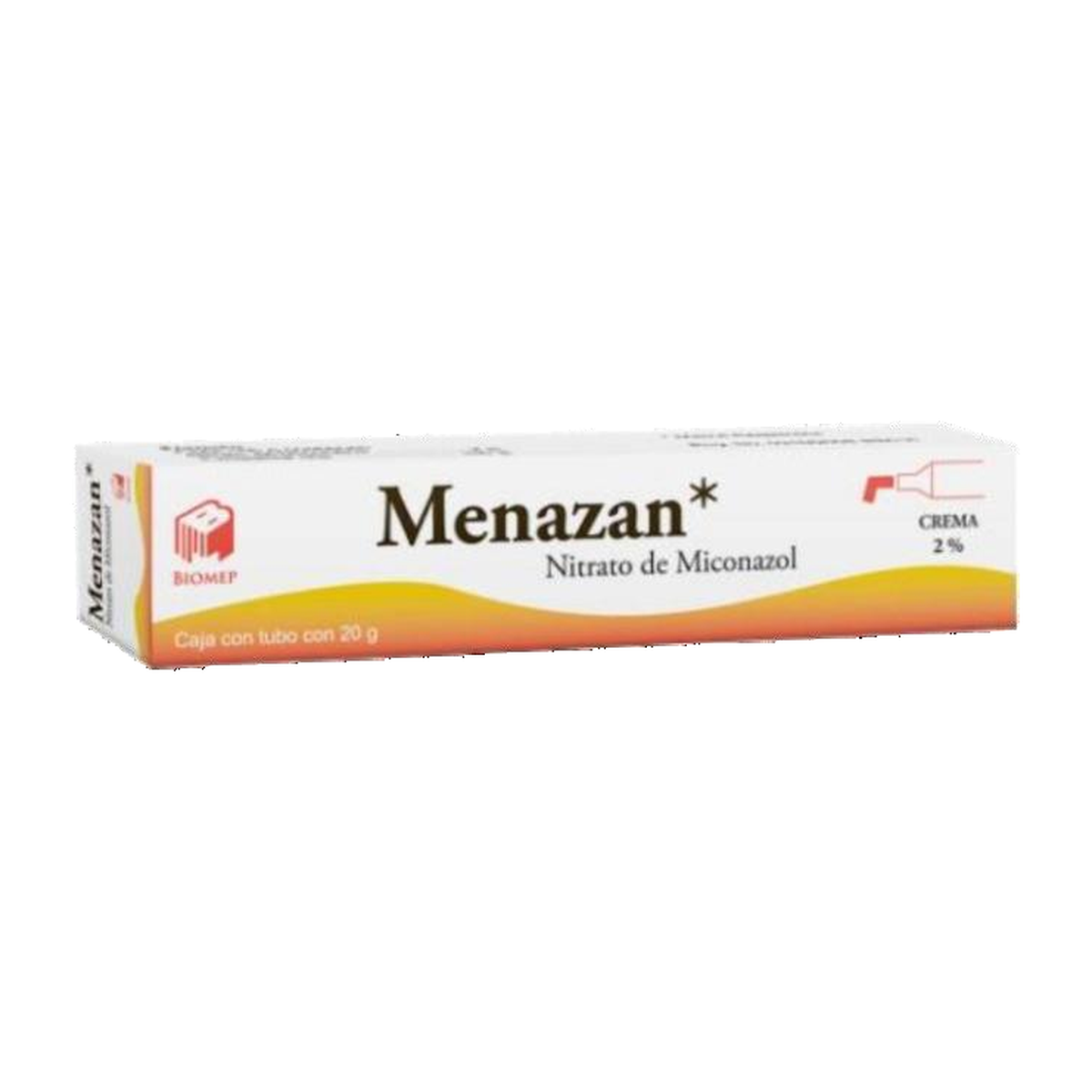 Menazan crema 2% tubo con 20 g | Nitrato de miconazol