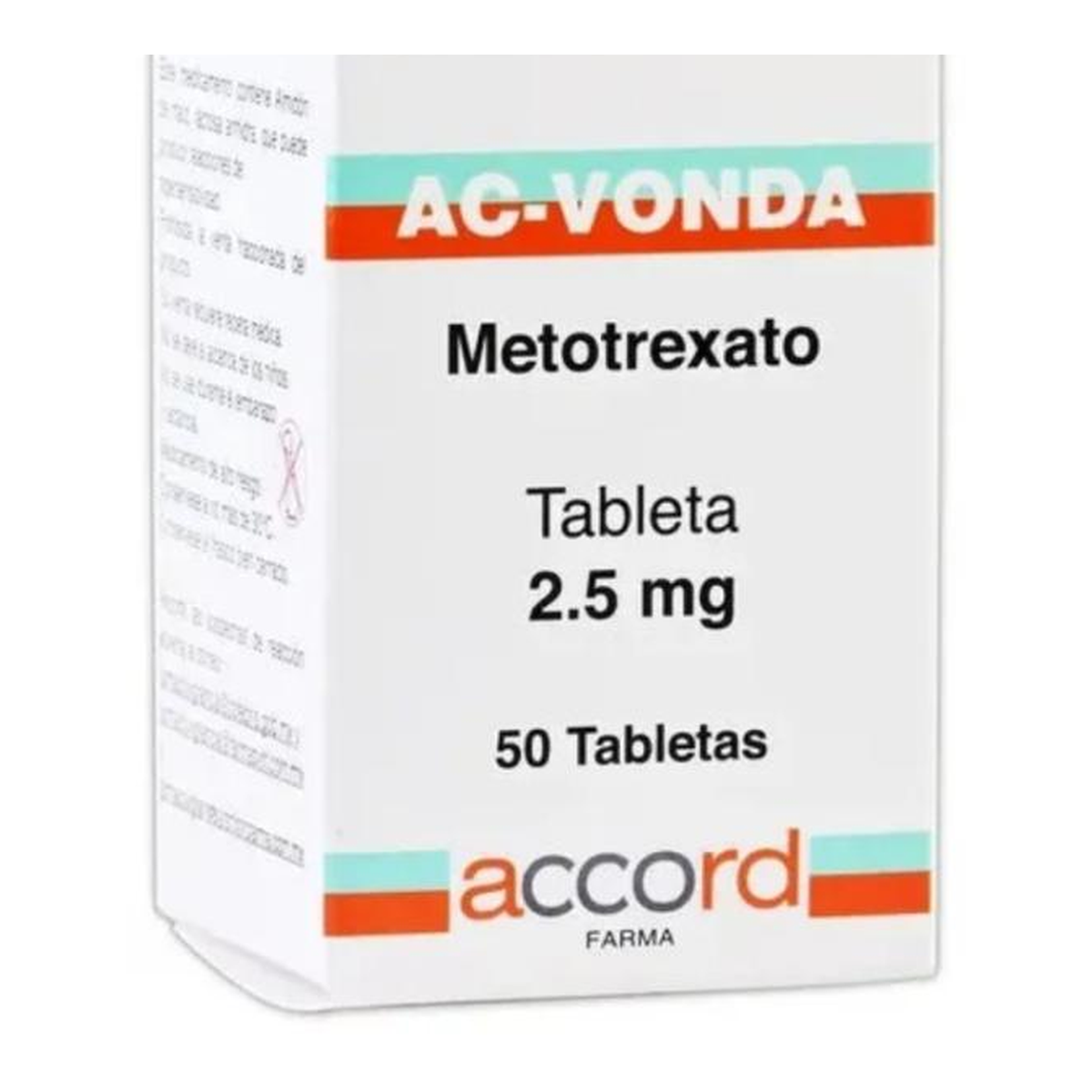 AC-VONDA 2.5 mg 50 tabletas | Metotrexato
