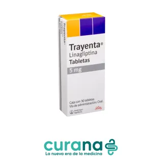 Trayenta 5 mg 30 tabletas | Linagliptina