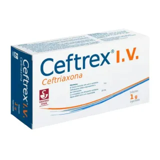 Ceftrex IV 1 g frasco ámpula 10 mL