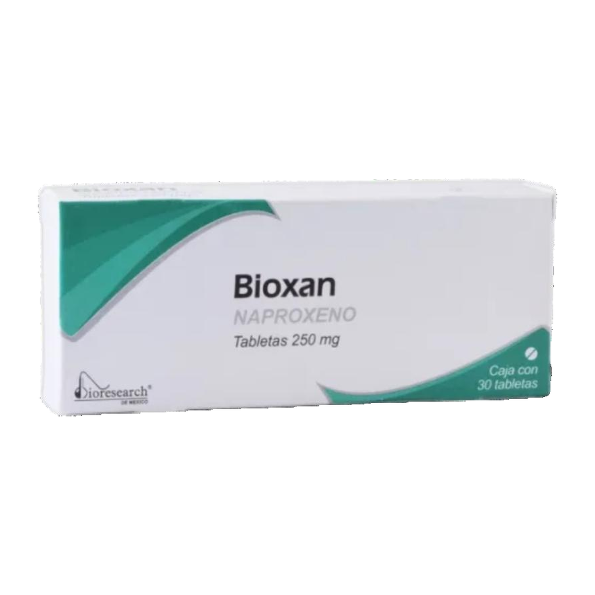 Bioxan 250 mg 30 tabletas | Naproxeno