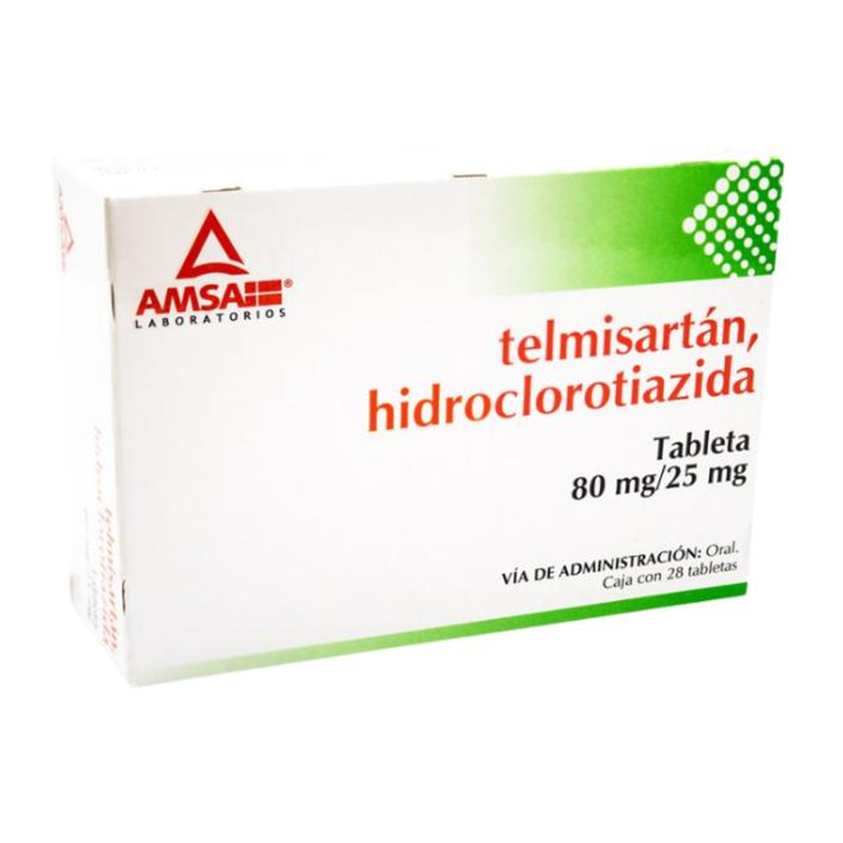Telmisartán / Hidroclorotiazida 80 mg/25 mg