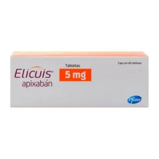 Elicuis 5 mg 60 tabletas | Apixabán