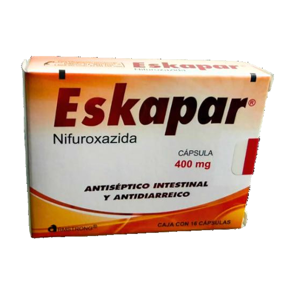 Eskapar 400 mg 16 cápsulas | Nifuroxazida