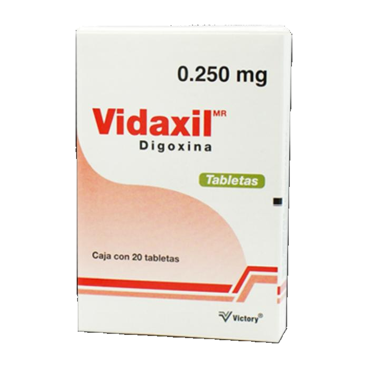 VIDAXIL 0.25 mg 20 tabletas | Digoxina