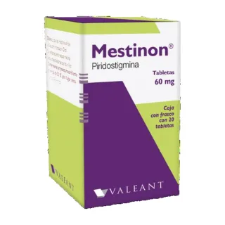 Mestinon 60 mg 20 tabletas | Piridostigmina