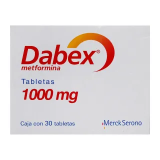 Dabex 1000 mg 30 tabletas | Metformina