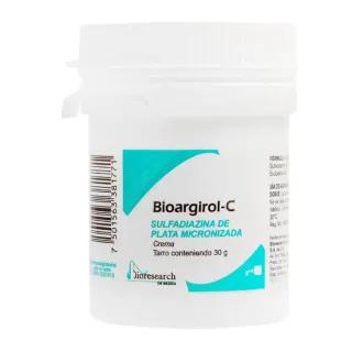 BIOARGIROL-C 1% crema 30 g | Sulfadiazina de plata