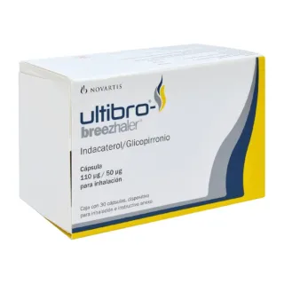 Ultibro INHALAD 110/50 mcg 30 cápsulas