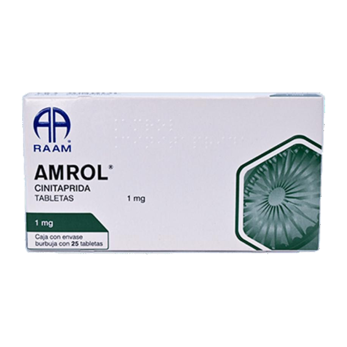 Amrol | CINITRAPIDA tabletas 1 mg caja CON 25 tabletas