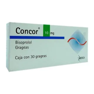 CONCOR 10 mg 30 grageas | Bisoprolol