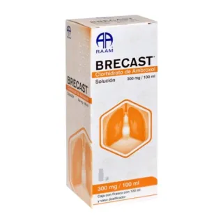 BRECAST 300 mg/100 mL solución oral 120 mL | Ambroxol