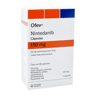 OFEV 150 mg 60 cápsulas | Nintedanib