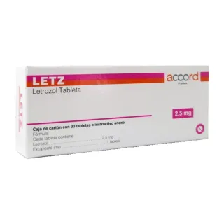 LETZ 2.5 mg 30 tabletas | Letrozol