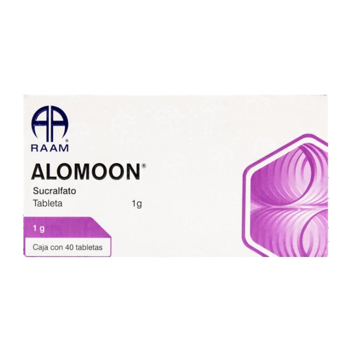 Alomoon 1 g 40 tabletas | Sucralfato