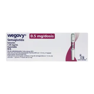Wegovy FLEXTOUCH 0.5 mg/dosis pluma 1.5 mL (4 dosis) | Semaglutida