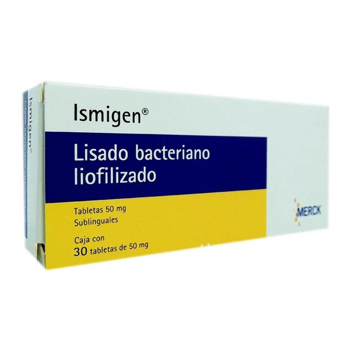 Ismigen 50 mg 30 tabletas sublinguales