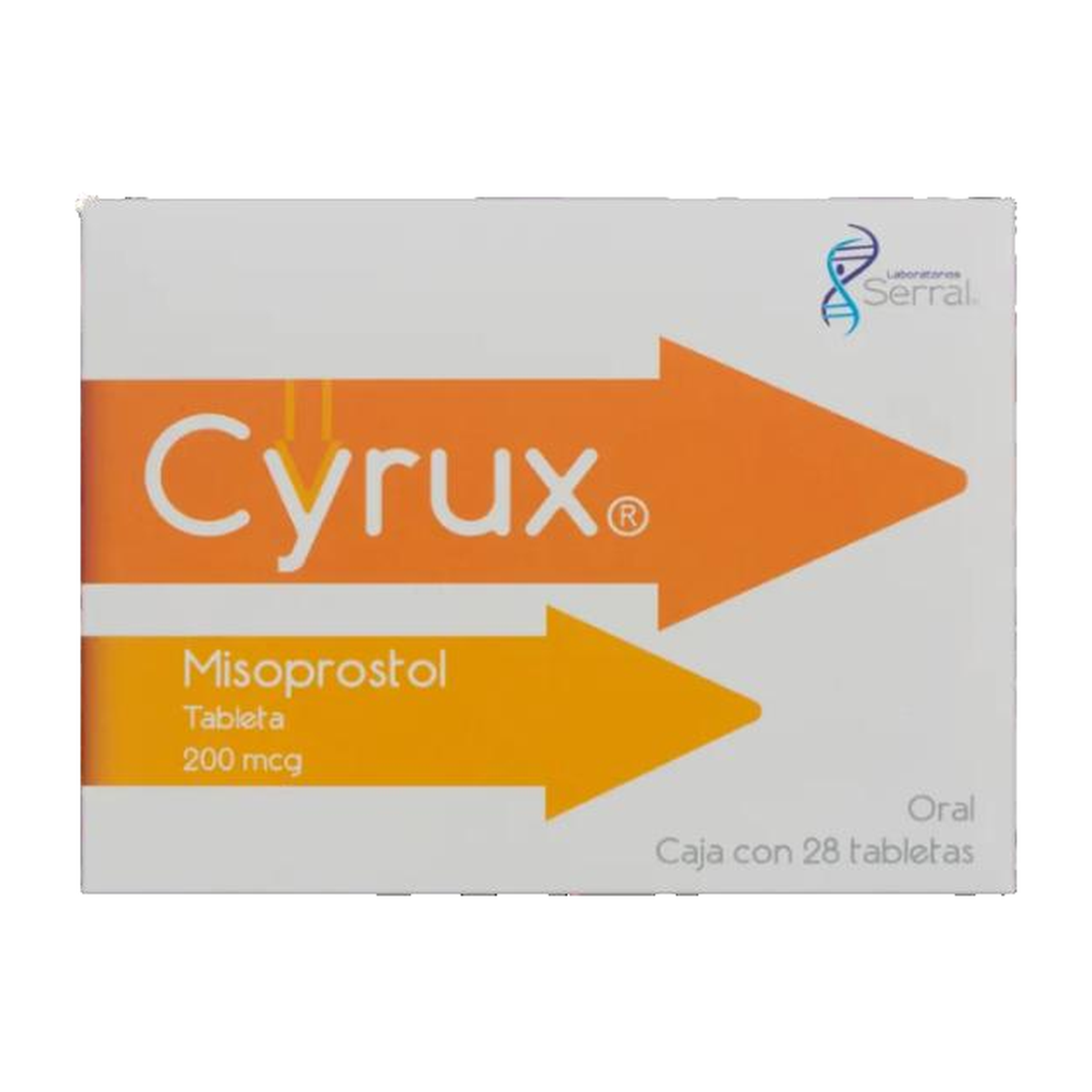Cyrux 200 mcg Tabletas | Misoprostol 200 mcg