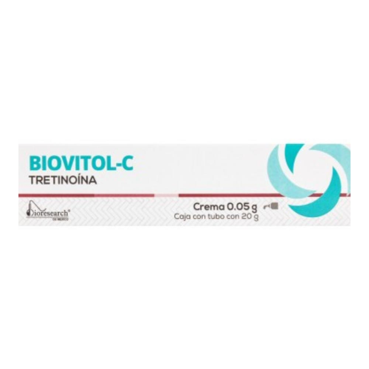 BIOVITOL-C 0.05% crema 20 g | Tretinoína