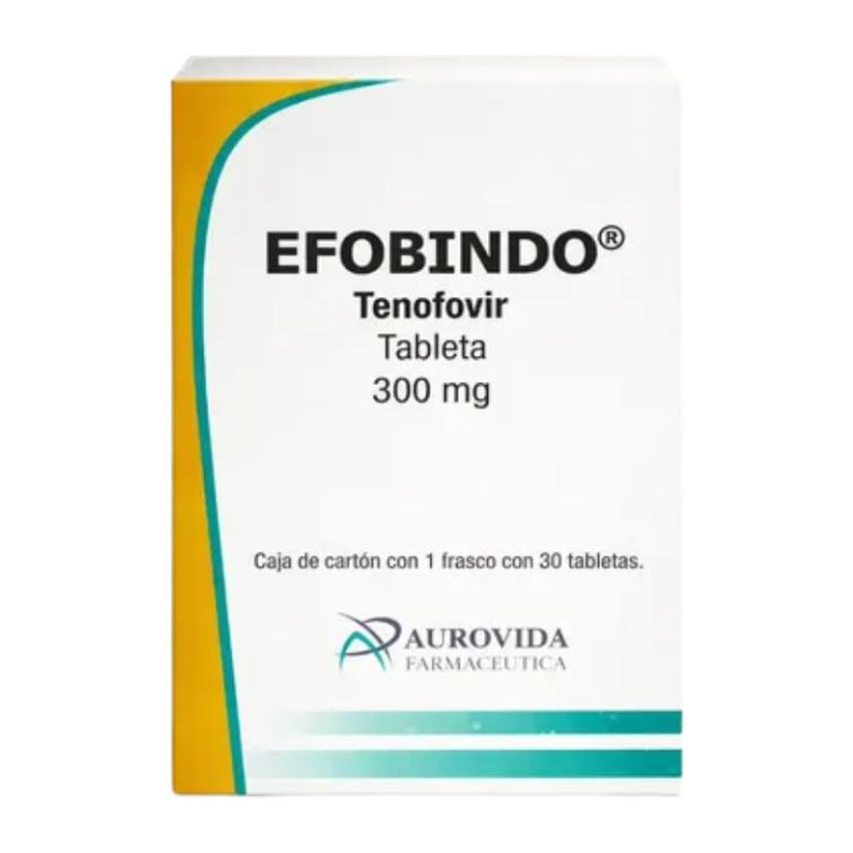 EFOBINDO 300 mg 30 tabletas | Tenofovir