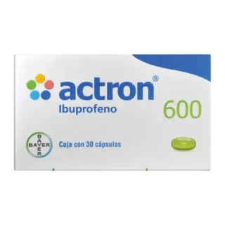 ACTRON 600 mg 30 cápsulas | Ibuprofeno