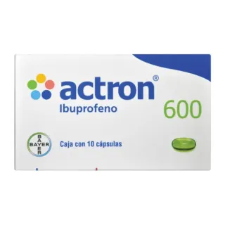 ACTRON 600 mg 10 cápsulas | Ibuprofeno